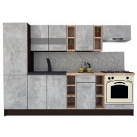 Bucatarie MARINA NEW 270 B Wenge / Decor 4298